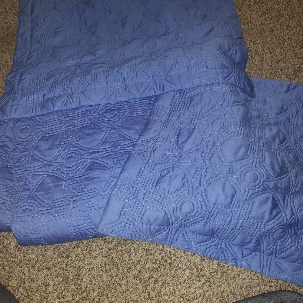 Home decorators twin quilt set